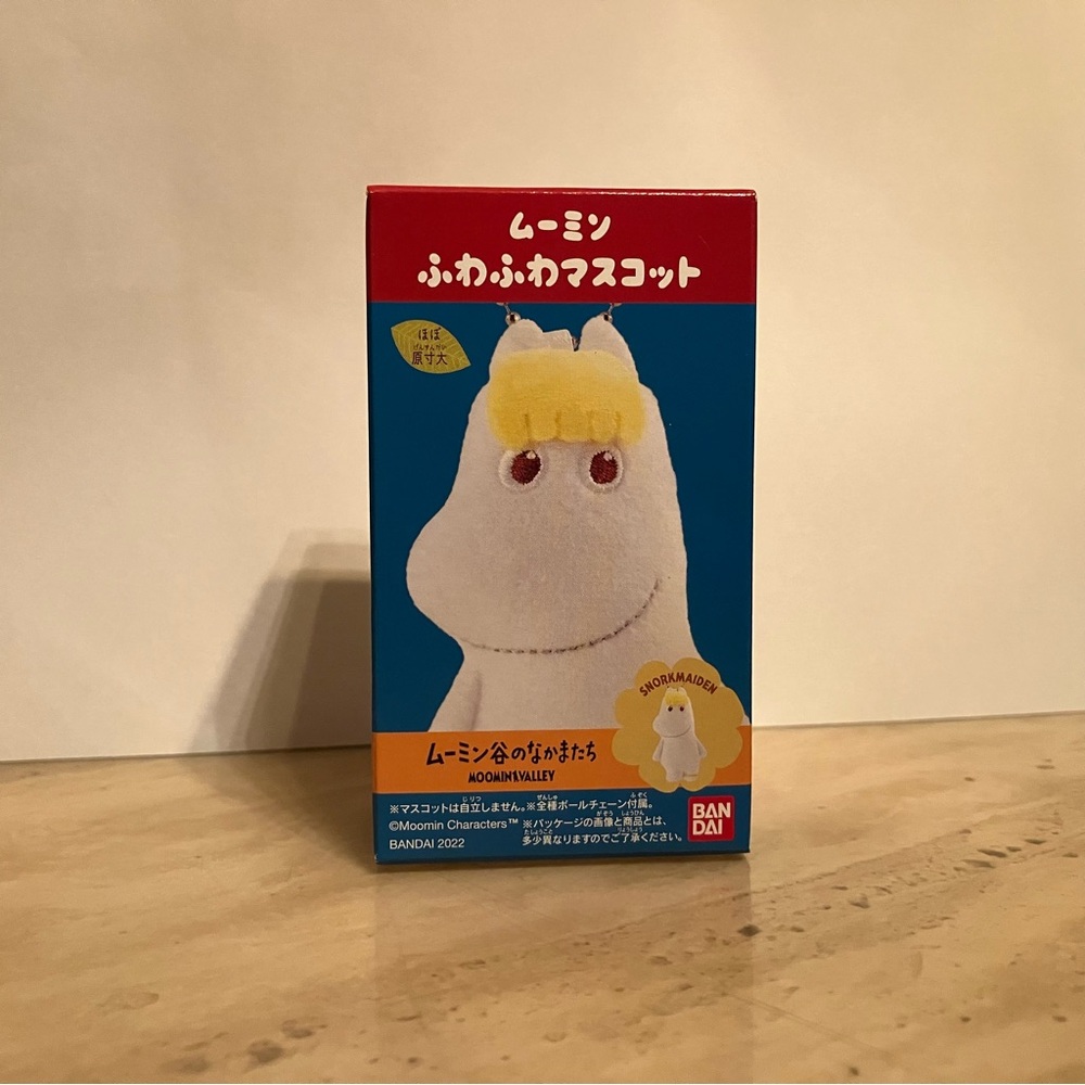 Snorkmaiden Moomin plush doll Bandai toy